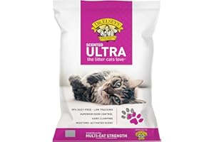 DR. ELSEY'S Precious Cat Elsey's Ultra Scented Cat Litter,18 Lb/8.16 Kg (Pack May Vary) Clay