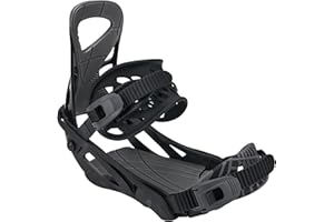5th Element Covert 2 Adult Snowboard Bindings for Men-Designed for Performance, New and Replacement Snowboards. Universal Binding Disc, for Freestyle