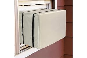 HOMYDOM Window air conditioner cover outside,Wndow Ac Covers for Outside,Air Conditioner Covers For Outside Window (25Wx20Dx17H) air conditioner covers for window units.