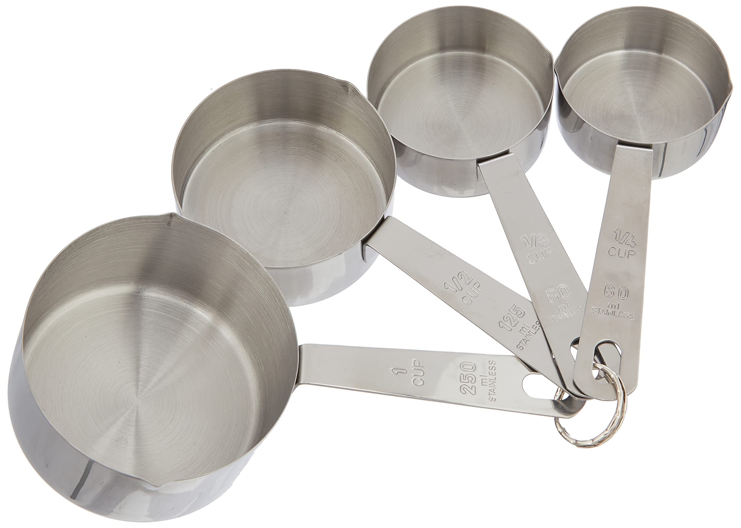Lacor-67007-MEASURING CUP 4 PCS. SET S/S. 18% Cr.