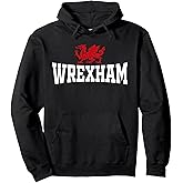 Wrexham City Wales Red Dragon Wrecsam Cymru County of Wales Pullover Hoodie