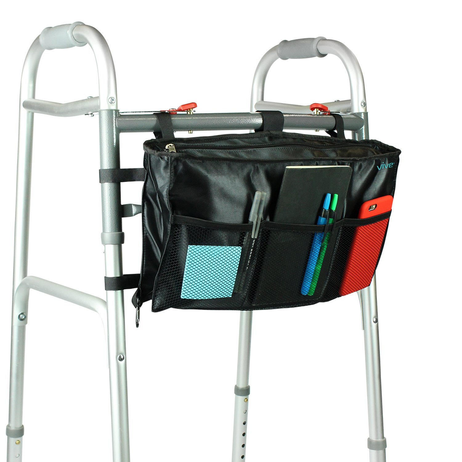 Walker Bag by Vive Accessory Tote Caddy Provides Hands Free S... Free