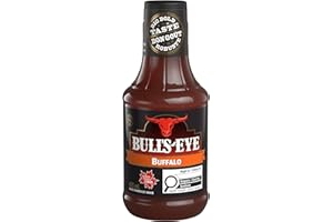 Bull's-Eye Buffalo Barbecue Sauce, 1 Bottle, for Marinating Meats and Easy Grilling, 425 mL
