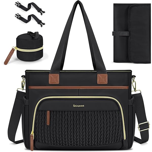 Sac à Langer FHELAD - Compartiment Ordinateur 15,6" - Poche Isotherme
