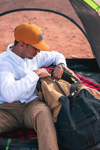 STANSPORT 2 TONE ZIPPERED DUFFEL BAG 36″ LENGTH (1240)