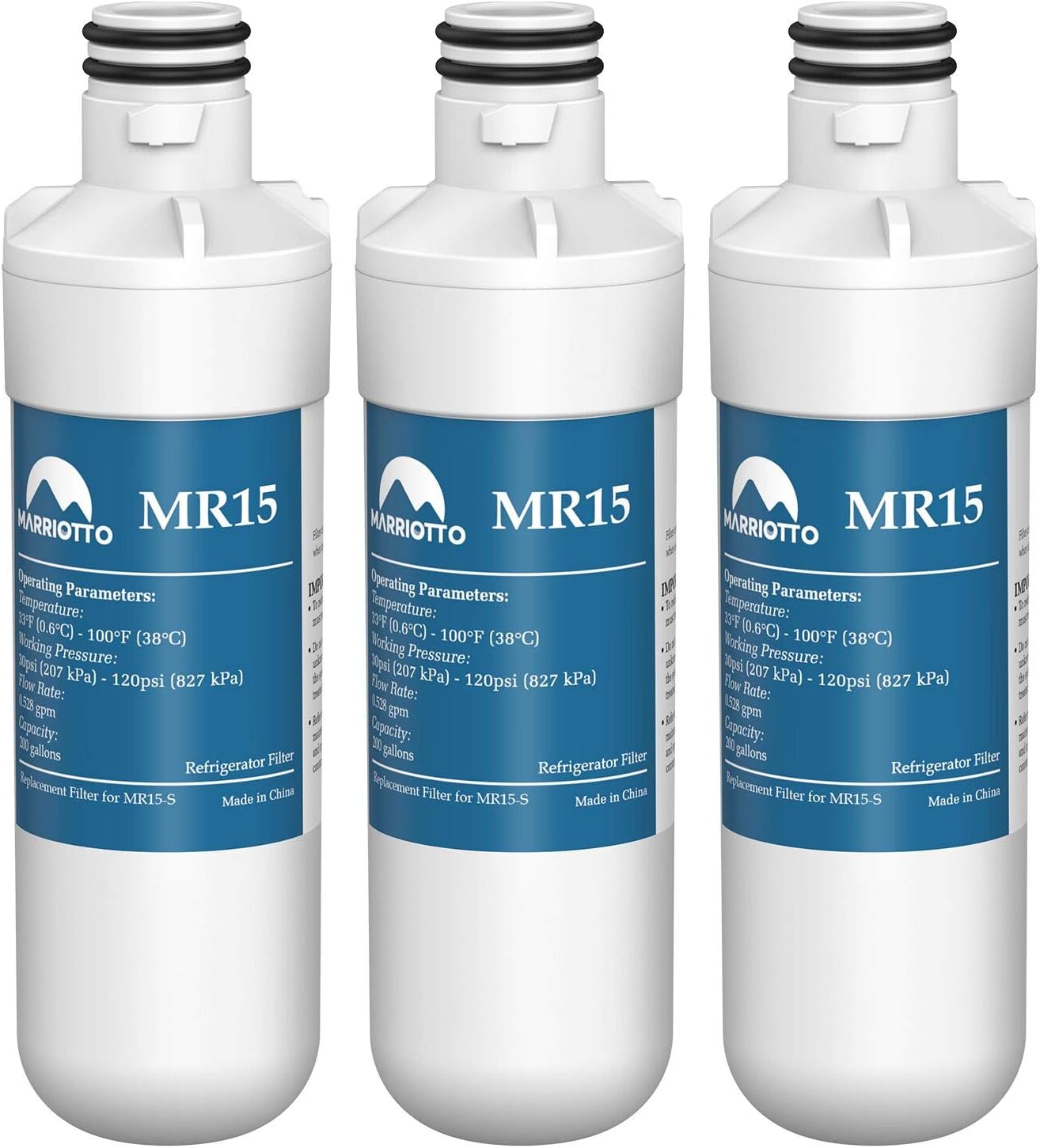 MARRIOTTO LT1000P Refrigerator Water Filter, Compatible with LG LT1000P