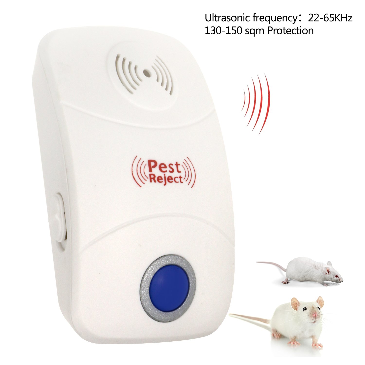 JamBer Repelente de plagas ultrasónico versión actualizada Eco no ...