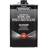 Minwax Oil-Based Wipe-On Polyurethane, 1 Quart, Gloss