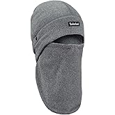 Timberland Men’s 2-in-1 Fleece Balaclava - Water Resistant, Convertible Hood with Face Cover, Soft Fleece for Cold Weather