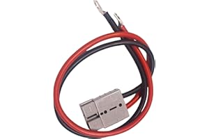 Battery Quick Connector, 50A Kit, Plug 8 Guage（M8), Waterproof Quick Connectors 50A Power Cable for Lifepo4 Battery,Winch, Po