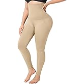Nebility Tummy Control Shapewear for Women Butt Lifting Shapewear Thigh Slimmer High Waisted Body Shaper Girdles