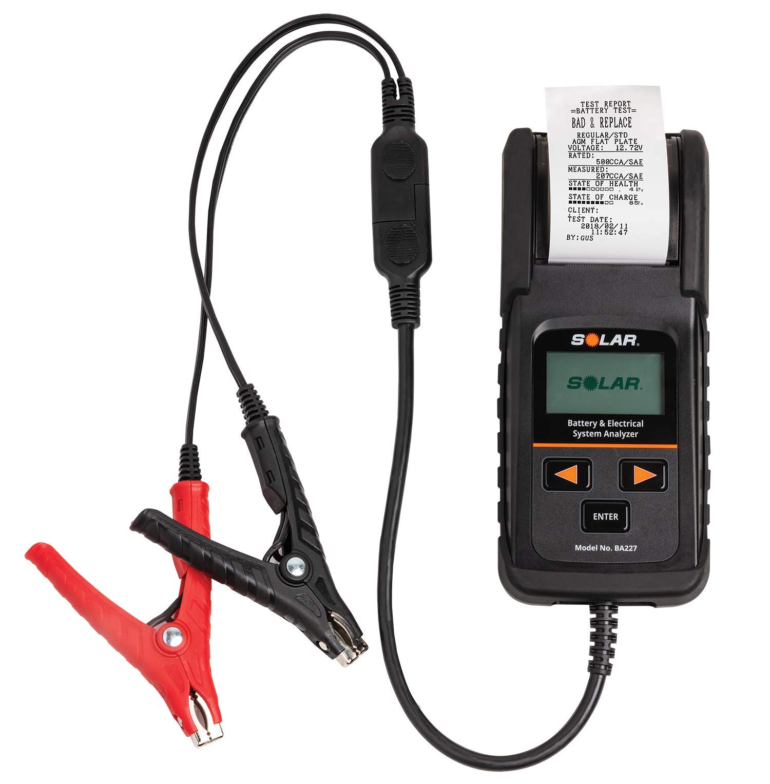 Photo 1 of Clore Automotive BA227 Battery Tester with Printer, Factory