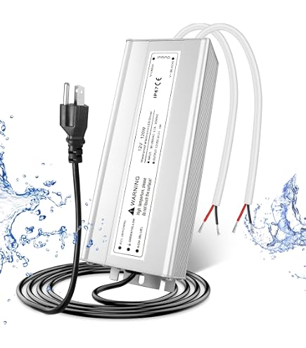 Transformateur LED étanche IP67 - 12V 30W - Pour éclairage Extérieur - Alimentation à Tension Constante