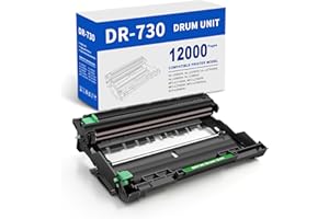 VAMTAY Compatible DR730 Drum Unit Replacement for Brother DR-730 DR 730 to Use with DCP-L2550DW MFC-L2710DW L2750DW HL-L2350DW L2370DW L2390DW HL-L2395DW Printer