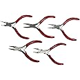 SE Stainless Steel Mini Pliers Set (5 PC.) - 7042MP