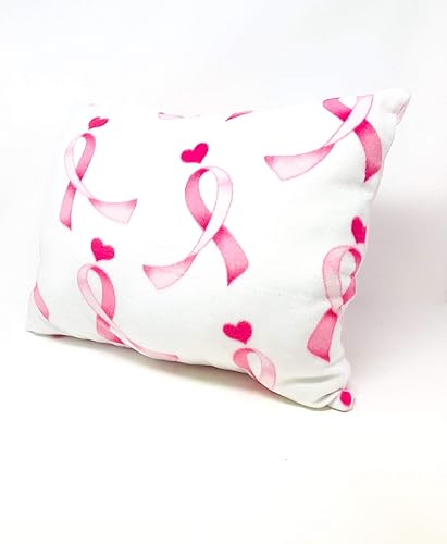 Amazon Com Breast Cancer Fleece Throw Pillow Handmade