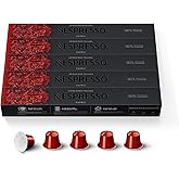 Nespresso Capsules Original Line, Ispirazione Napoli, Dark Roast Coffee Pods, 50-Count Espresso Coffee Pods,