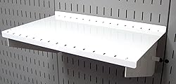 Wall Control Shelf 9in Deep Pegboard Shelf Assembly
