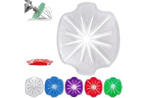 Blender Cream Scraper Accessory, Kitchen Aid Whisk Wiper, Attachments Wipers for 6-Wire Whisks Anti-Splatter Baffle for Kitch