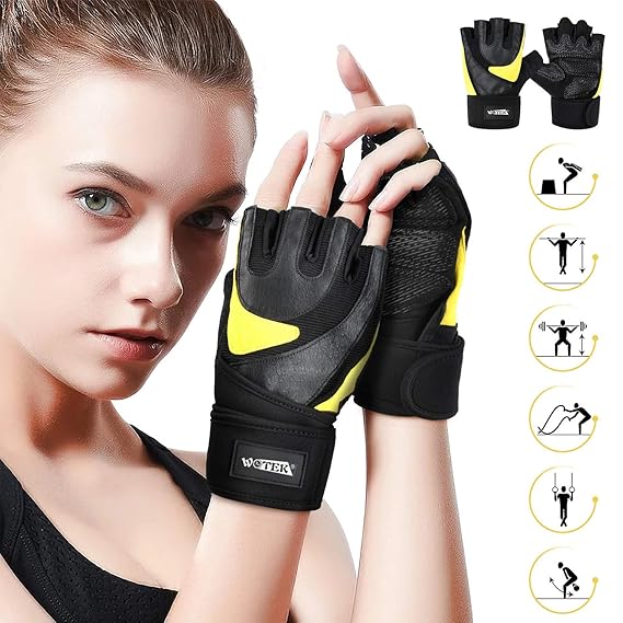 Fitness Handschuhe Trainingshandschuhe Sporthandschuhe Herren Damen Krafttraining Handschuhe Fahrradhandschuhe Männer-Voller 