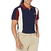 Lacoste Men's Seasonal Short Sleeve Regular Fit Color Block Polo
