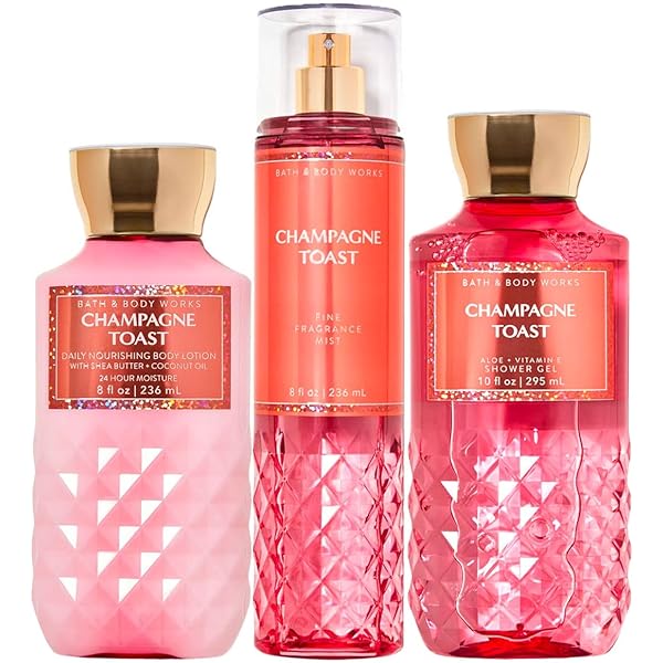 バスアンドボディワークス　　Champagne Toast　セット Amazon.com : Bath and Body Works - Champagne Toast - 3 pc. Gift