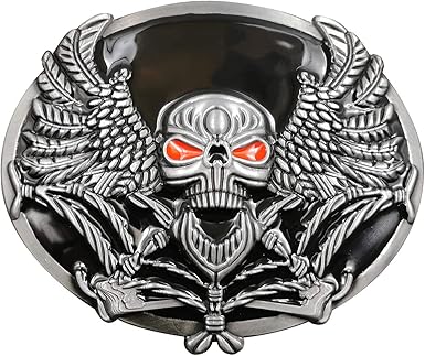 devil belt buckle