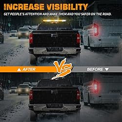 XRIDONSEN 28.4" 80 LED Roof Top Strobe Light Bar