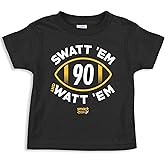 Swatt Em and Watt Em Baby Apparel for Pittsburgh Football Fans (NB-7T)