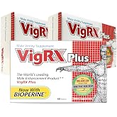 VigRX Plus Male Virility Herbal Dietary Supplement Pill - 60 Tablets (3 Box)