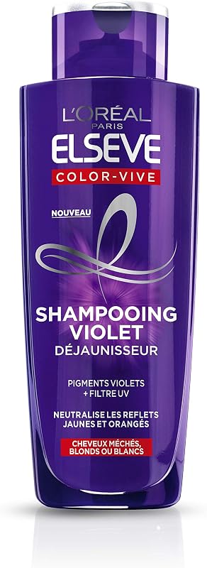 L'Oréal Paris Elsève Color-Vive Champô Violet Déjaunisseur 200 ml