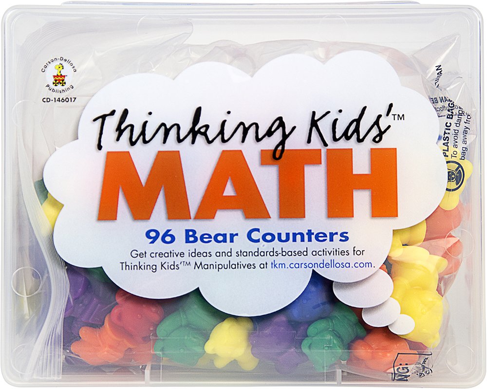 Buy Thinking Kids' Math Bear Counters 96 Bear Counters Online at Low