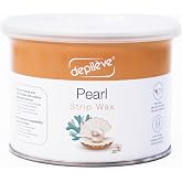 Depileve Hair Removal Wax - Pearl Rosin Full-Body Wax - Ideal for Dry, Flaking Skin - Soft and Gentle Waxing Pearls - Moisturizing Strip Wax - 14 oz