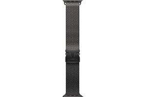 Apple Watch Band - Milanese Loop - 49mm - Black - Medium