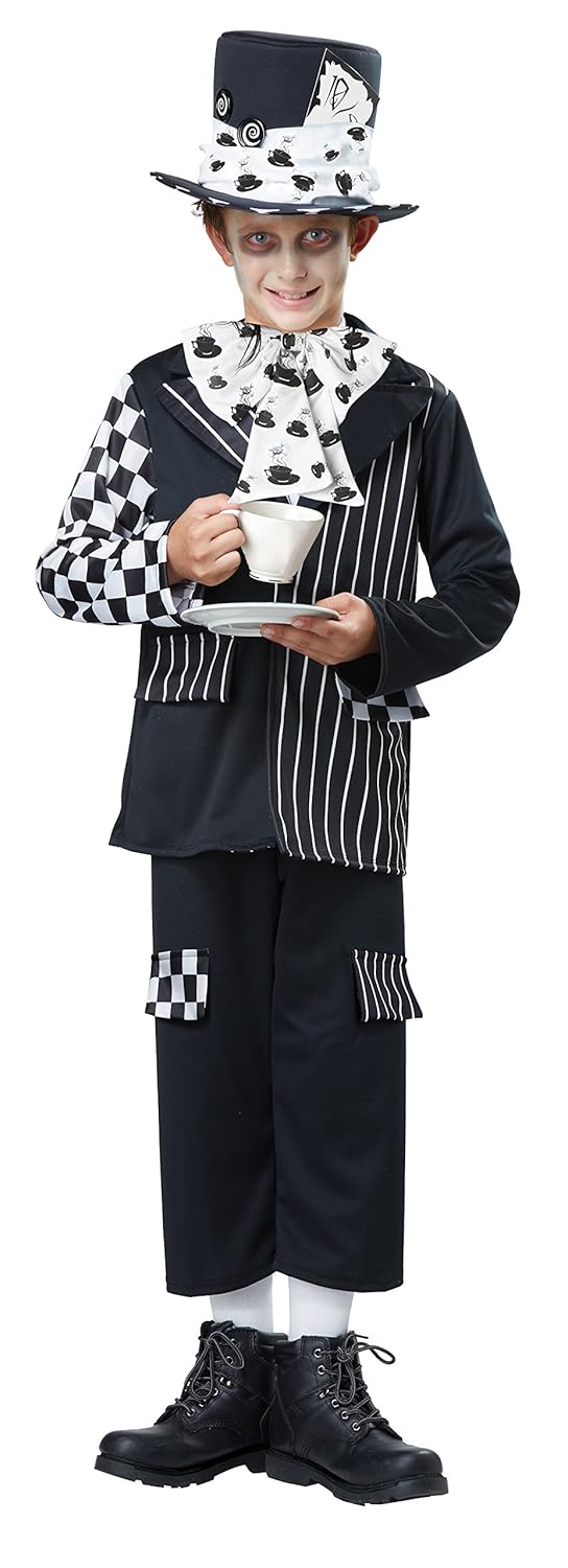 California Costumes Dark Mad Hatter Child Costume-