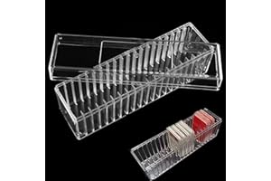 Ettonsun Transparent Coin Slab Storage Box for NGC PCGS PMG PCCB CAC - Coin Case Holder