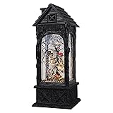 Eldnacele Halloween Ghost Projection Snow Globe