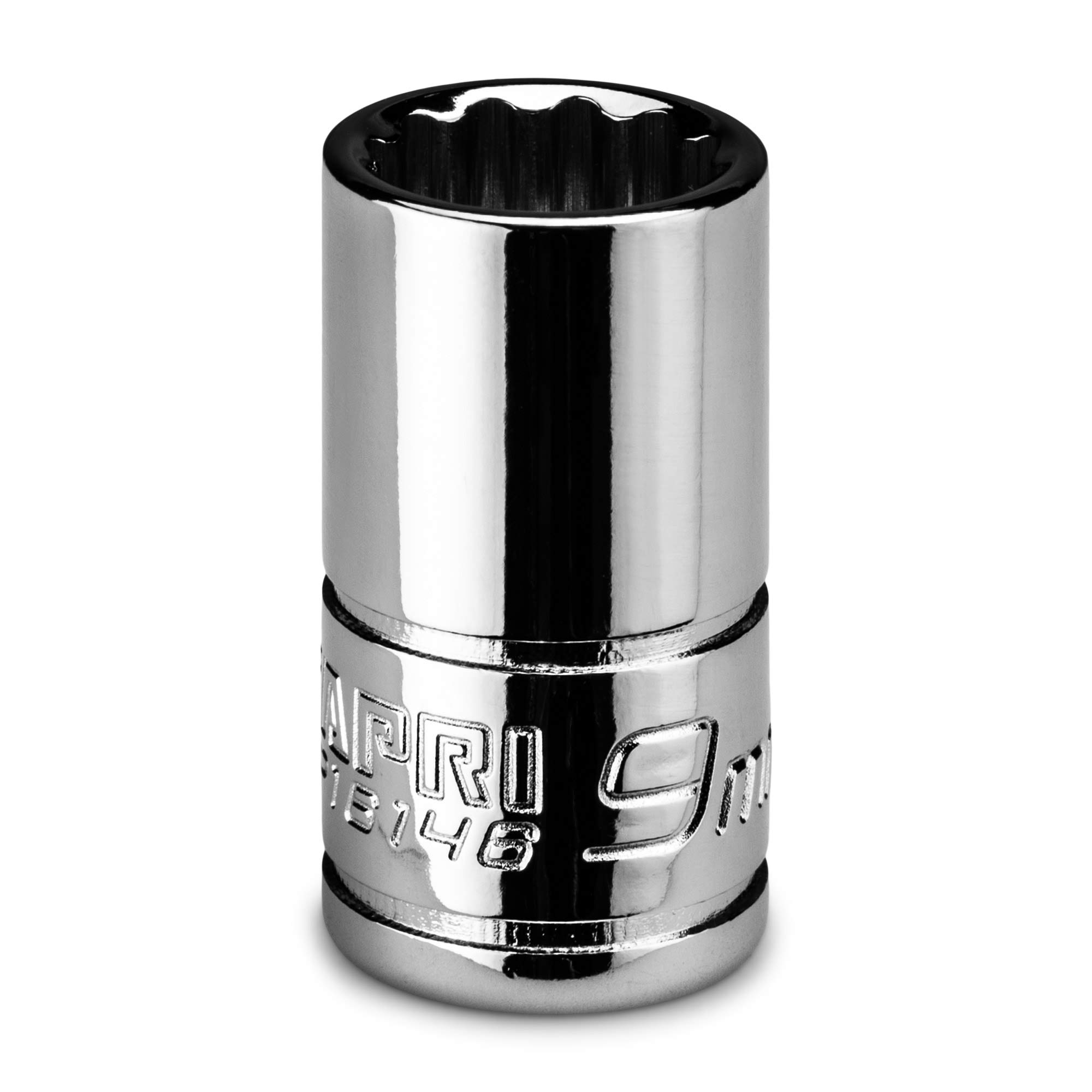 Capri Tools 9 mm Shallow Socket, 1/4
