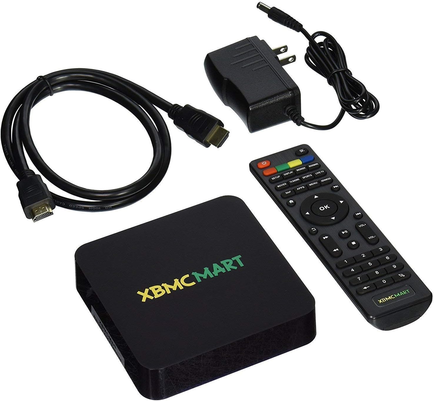 XBMCMart Android TV Box Mini PC Media Player [Quad/Octa Core | 64-Bit | 4K]