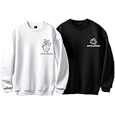 Matching Couple Sweatshirts, Custom Roman Numeral Hoodies, Birthday Gift for Him, Her, Boyfriend or Girlfriend, Couples Apparel for Wedding, Valentine’s Day, Engagement, or Anniversary Multicolor