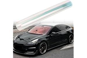 AuMoHall Chameleon Charming Red Windshield Tint 89.3% VLT Car Front Window Tint Colorful Red Color Change Effect Car Window Solar Protection Film, 29.52" x 118.11"