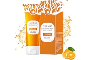 Orange Enzymes Exfoliating Gel, 100g Purifying Exfoliating Gel, Deep Cleansing Moisturizing Facial Exfoliator, PeelingGel for