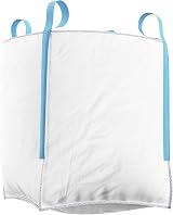 AP Automotive 5 Pack FIBC 1 Tonne Bulk Bag 85x85x85cm White Heavy Duty view 8