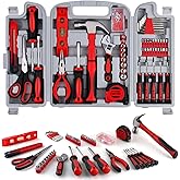 WINNER 156-Piece Delicate All-Purpose Home Tool Kit in Foldable Toolbox, Unisex | Complete and Essential Hand Tools Set for General House Repairs, Garage, Apartment, Office, Dorm, Perfect Holiday Gift