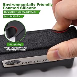LFSEMINI Pool Cue Holder, 2-Cue Portable Pool Stick