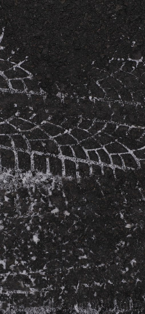 PeelitStickit Tire Tracks Roll, World Wallpaper, Wall Mural ID-006, vinyl