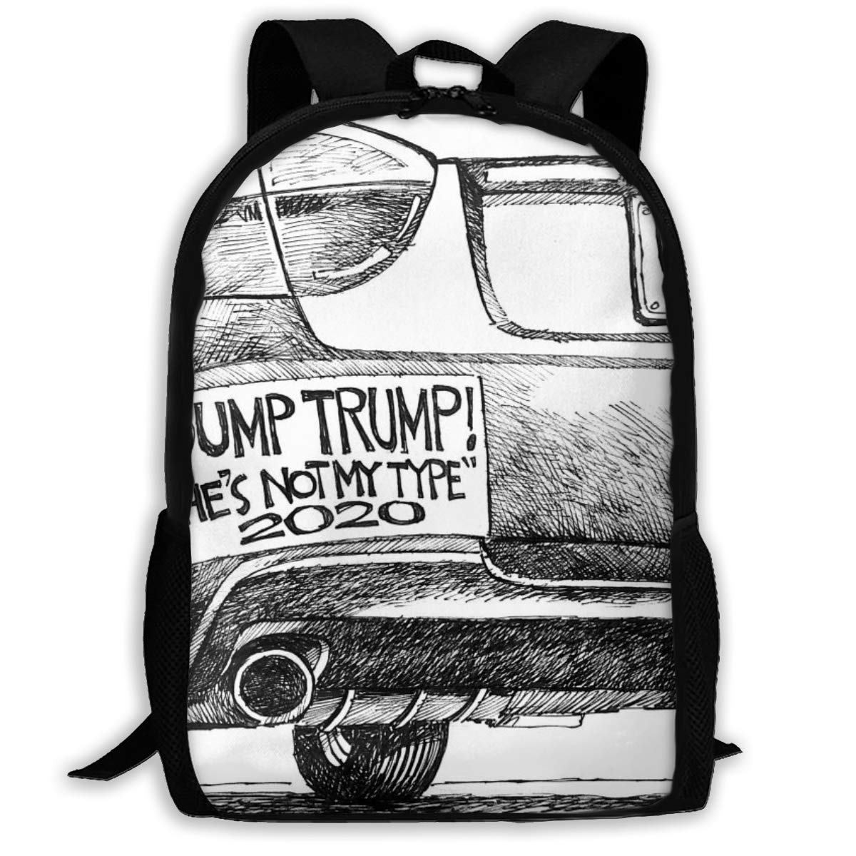 Political Cartoon Usa Dump Trump Hes Not My #travel #backpack #2020 Political Cartoon Usa Dump Trump Hes Not My