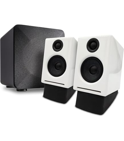 Amazon.com: Audioengine A2 White Computer Speakers with 210W