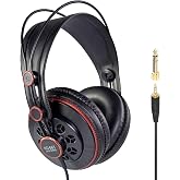 Superlux HD681 Wired Semi-Open Studio Monitor Headphones, 50mm Drivers, 32&Omega; | For musicians, gamers and home-studio creators; 50mm neodymium drivers, wide 10Hz&ndash;30kHz response and self-adjusting comfort.