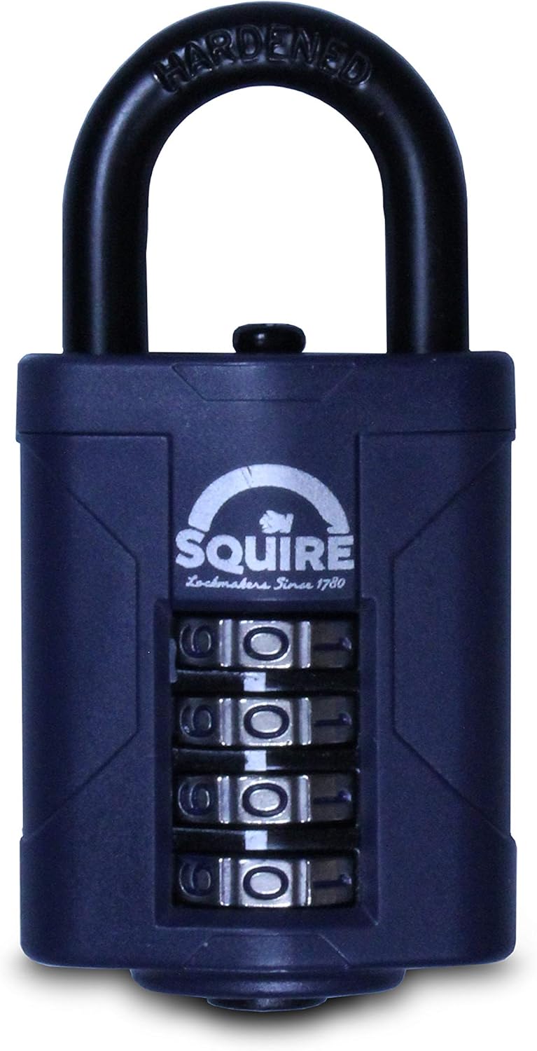 Squire Locks CP40 Heavy Duty Combination Padlock, Black, Combination